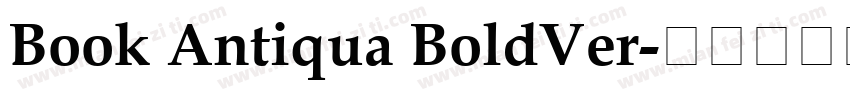 Book Antiqua BoldVer字体转换